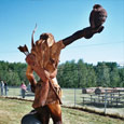 chainsaw wood carving