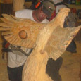 michael blaine - chainsaw carving master