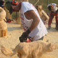 michael blaine - chainsaw carving master