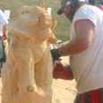 steve backus - chainsaw carving master