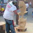 steve backus - chainsaw carving master